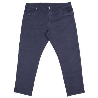 Imagem de Calça Bivik Jeans Extra Grande Azul Escuro - Masculino