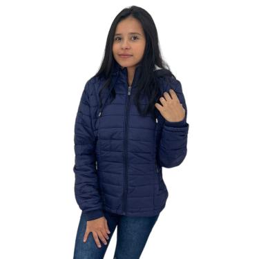 Imagem de Jaqueta Juvenil Menina Nylon Forrada Com Pelinhos Por Dentro-Feminino