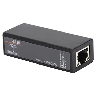 Imagem de Servidor de Rede Serial, Servidor de Porta Serial HF7111 Servidor Serial RS232 para Ethernet DTU Comunicação de Mensagem Curta, Cabo de Computador Adaptadores Seriais