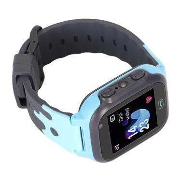 Imagem de Smartwatch infantil 2G, SOS Help 2 Way Voice Call Kids Smart Watch LBS Posicionamento para Interior (Azul)