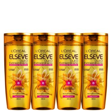 Imagem de Kit Elseve L`Oréal Paris Shampoo (4 Unidades)