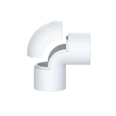 Imagem de Joelho Pvc 1/2" Para Eletroduto Branco Inpol