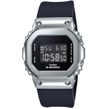 Imagem de Relógio CASIO G-SHOCK feminino prata espelhado GM-S5600-1DR