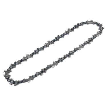 Imagem de CIADAZ Corrente de motosserra sobressalente de montagem fácil de 6 polegadas (1/4-37 nós / 18 facas cantos arredondados) Corrente de serra elétrica Acessório de substituição para corte de madeira