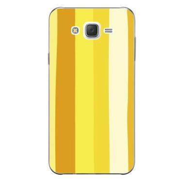 Imagem de Capa Case Capinha Samsung Galaxy  J7 Arco Iris Amarelo - Showcase