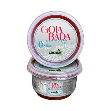 Imagem de 3x Goiabada Cascão Cremosa De Colher Zero Açúcar 370g Casmar