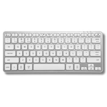 Imagem de Macally Teclado Bluetooth para Mac – Teclado premium para vários dispositivos – Teclado sem fio Apple compatível com MacBook Pro/Air, iMac, iMac Pro, Mac Mini, Mac Pro, iPad, laptop e PC