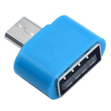 Imagem de Adaptador Usb Tipo C V8 macho 3.0 P/ Usb Fêmea 3.0 TYPE-C OTG