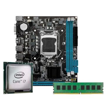 Imagem de KIT UPGRADE, Processador Intel core i7 + 16GB+ Placa mãe H61, Imagem Hitech