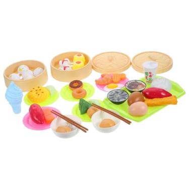 Imagem de BCOATH 1 Conjunto De Brinquedos De Cozinha Para Crianças Modelos De Comida Brinquedos Para Crianças Brinquedos Cognitivos Para Crianças Brinquedo De Fingir Brincar De Casinha