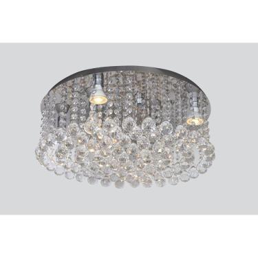 Imagem de Lustre Pláfon Em Alto Brilho Para Sala De Estar Vai Montado