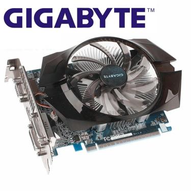Imagem de GIGABYTE-nVIDIA Geforce GTX 650 Placas Gráficas  Placa de Vídeo 1GB  128Bit  GDDR5  HDMI  Dvi  VGA