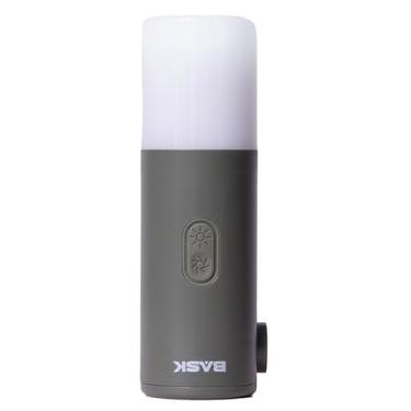 Imagem de BASK Bomba de Ar Portátil 2 em 1 com Lanterna LED – Infla e Desinfla para Colchão, Piscina, Boia e Caiaque – Bateria 2000 mAh (3 colchões duplos) – Leve, Resistente à Água