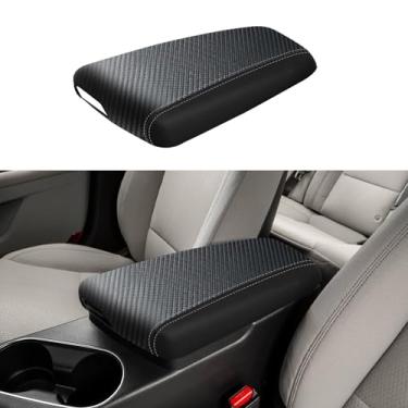 Imagem de XYHGM Capa de apoio de braço para console central de carro para Kia Optima 2011 2012 2013 2014 2015 couro anti-arranhões caixa de descanso central tampa protetor de assento protetor de almofada