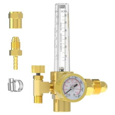 Imagem de Yeswelder Medidor de Fluxo de Gás Argon/CO2 Mig Tig Medidor de Fluxo de Gás Regulador Solda