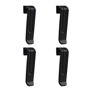 Imagem de Retevis Clipes de cinto RT68 Walkie Talkie, clipe de cinto apenas para rádios Retevis RT68 bidirecionais (pacote com 4)
