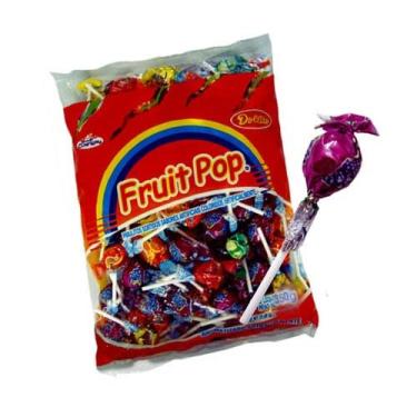 Imagem de Pirulito Fruit Pop Sortido Dollito Confirma 350g