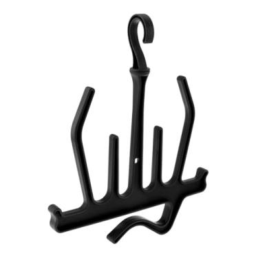 Imagem de kowaku Wetsuit cabide organizador acessório ultraleve cabide multiuso surf terno cabide para capuzes máscara snorkel ternos molhados barbatanas, preto