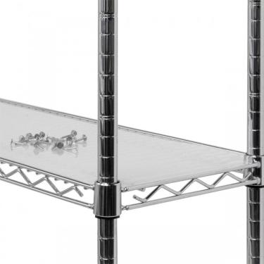 Imagem de Forro Chapa Plástica Flexível Gavetas Prateleiras 90x35cm