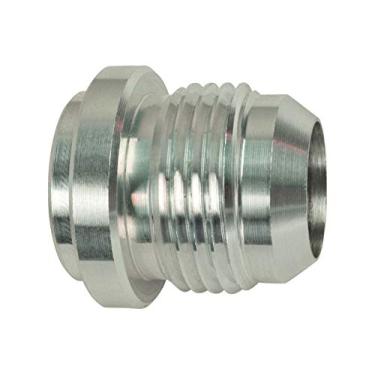 Imagem de ICT Billet Alumínio -12AN Weld On Bung Male Hose End Nipple Weldable 12 AN Flare Thread Connector Fluido Projetado e Fabricado nos EUA Bare AN970-12A