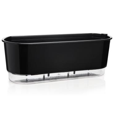 Imagem de Jardineira Vaso Raiz Autoirrigável 40cm Auto Irrigável Preto