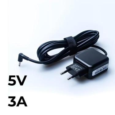 Imagem de Fonte Notebook Positivo 5V 3A - Pino 3.0 X 1.1Mm, Compatível - Bringlt