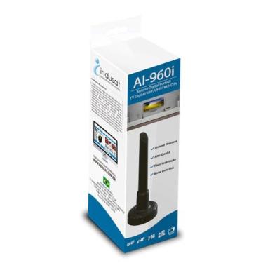 Imagem de Antena Interna Indusat AI-960i Digital/vhf/uhf/fm/hdtv 1,5m