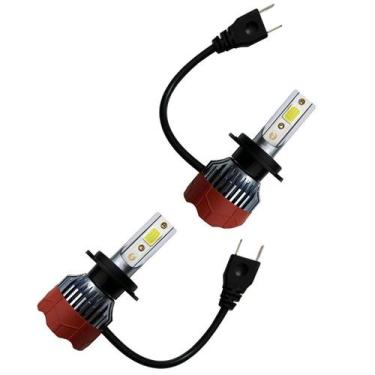 Imagem de Par Lampada Super Led H7 12V 30W 6000K Branca - Electric Life