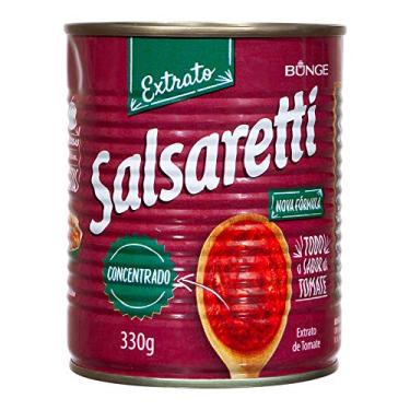 Imagem de EXTRATO DE TOMATE CONCENTRADO SALSARETTI LATA 330g