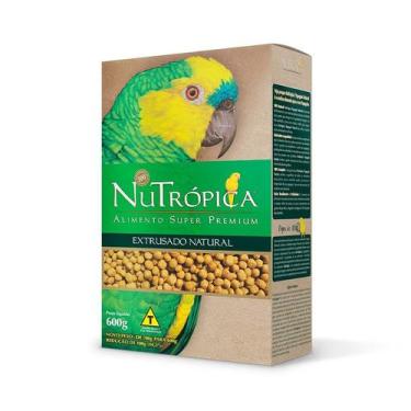 Imagem de Alimento Nutrópica Extrusado Natural para Papagaio - 600g