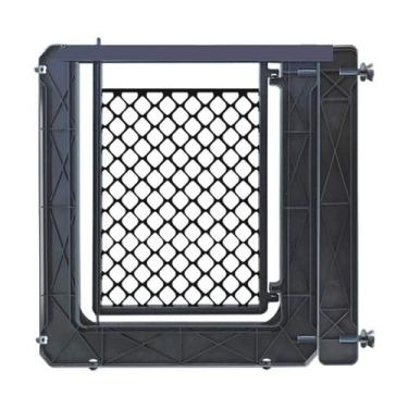 Imagem de Grade de Segurança Furacão Pet com Extensor Preta