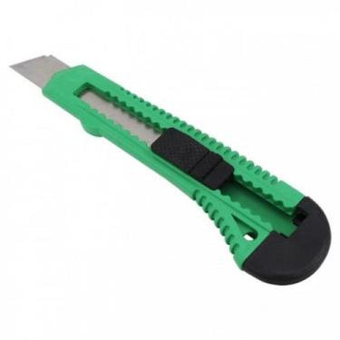 Imagem de Estilete Brasfort 18 mm Verde     