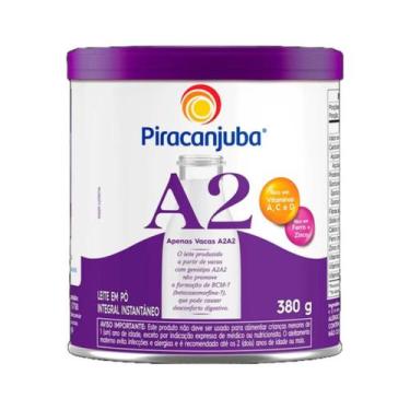 Imagem de Leite Em Po A2 Integral Instantâneo 380g Piracanjuba Lata