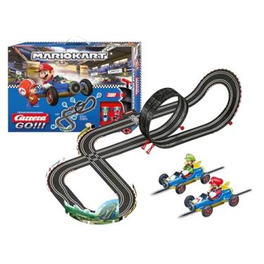 Imagem de PISTA ELETRICA CARRERA GO!!! MARIO KART MACH 8 5.3 METROS 1/43
