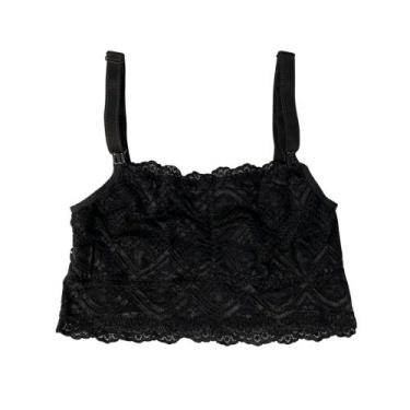 Imagem de Cropped Rendado de Amamentação Maternidade Gestante Pós Parto Moda Mam