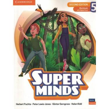 Imagem de Super Minds 5 Workbook With Digital Pack British English 2Nd Ed - CAMB
