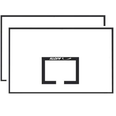 Imagem de Par de Tabela De Basquete Juv. Comp. Naval S/Aro Klopf 1023