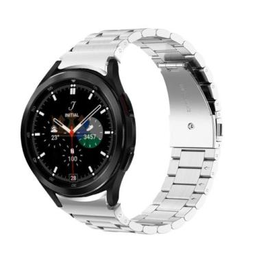 Imagem de Pulseira Elos Aço inox+ película para G. watch4 classic 42mm - TECH KI