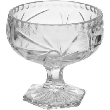 Imagem de PRYMA POTICHE DECORATIVO BOMBONIERE 18x11x11cm VIDRO TRANSPARENTE - NH