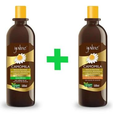 Imagem de Shampoo + Condicionador Camomila 500ml - Yabae