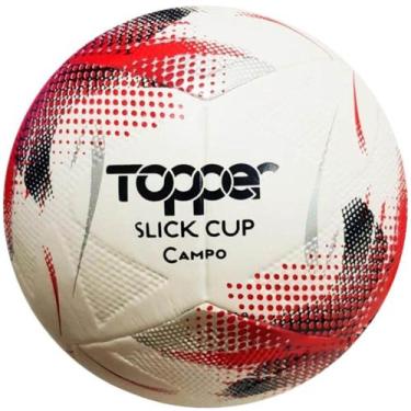 Imagem de Bola Topper Slick Cup Campo Tech Fusion, Único, Branco
