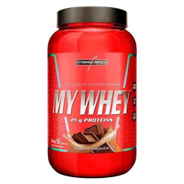 Imagem de My Whey Integralmedica 21g de Proteína Sabor Chocolate 900g, Chocolate