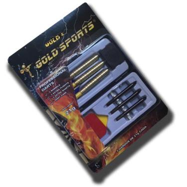 Imagem de Kit de Dardos Gold Sports Profissional 21 gramas, Amarelo, Unissex