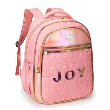 Imagem de Mochila Kika Joy Rosa Escuro Notebook - Nova Rio