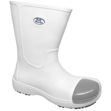Imagem de Bota Profissional Soft Works em EVA Cano Alto com Biqueira e Sola de B