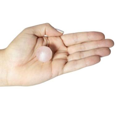 Imagem de BOLA / ESFERA FACETADA QUARTZO ROSA - (2 a 2,99)cm - GOMES CRYSTALS