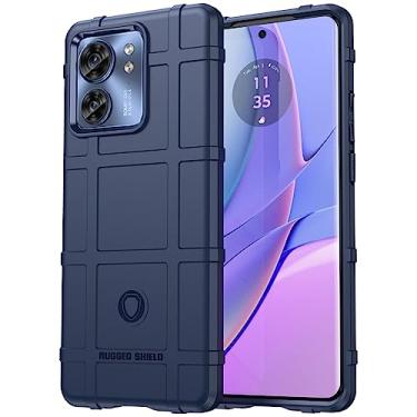 Imagem de Monwutong Capa de telefone durável de ajuste fino para Moto Edge 40, capa robusta para uso externo com grau militar à prova de choque, testada contra quedas e proteção da lente da câmera para Moto