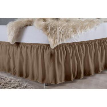 Imagem de Protetor Saia Box Com Elástico Para Todos Tamanhos De Cama - BruceBaby