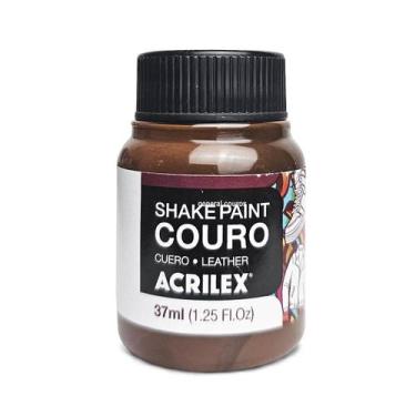 Imagem de tinta para tenis, couro, tecidos shake paint premium - acrilex, chocol