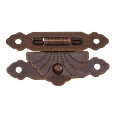 Imagem de Fecho Triângulo Sofisticado 4 Unidades Decoração Caixas Mdf - Metallic